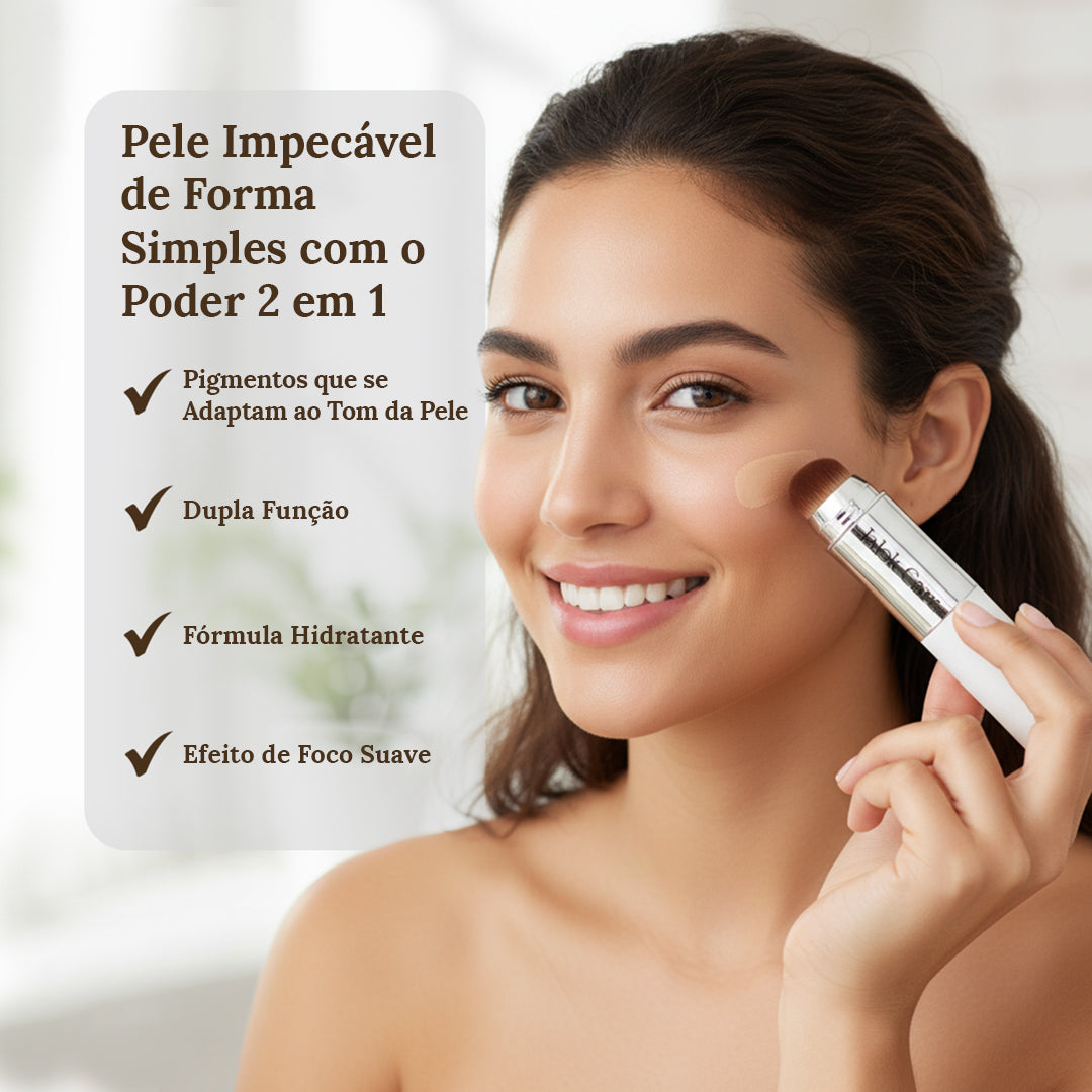 Jalok Care Stick de Base 2-em-1 com Mudança de Cor