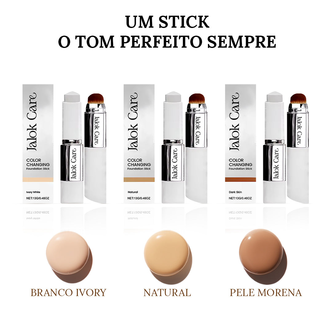 Jalok Care Stick de Base 2-em-1 com Mudança de Cor
