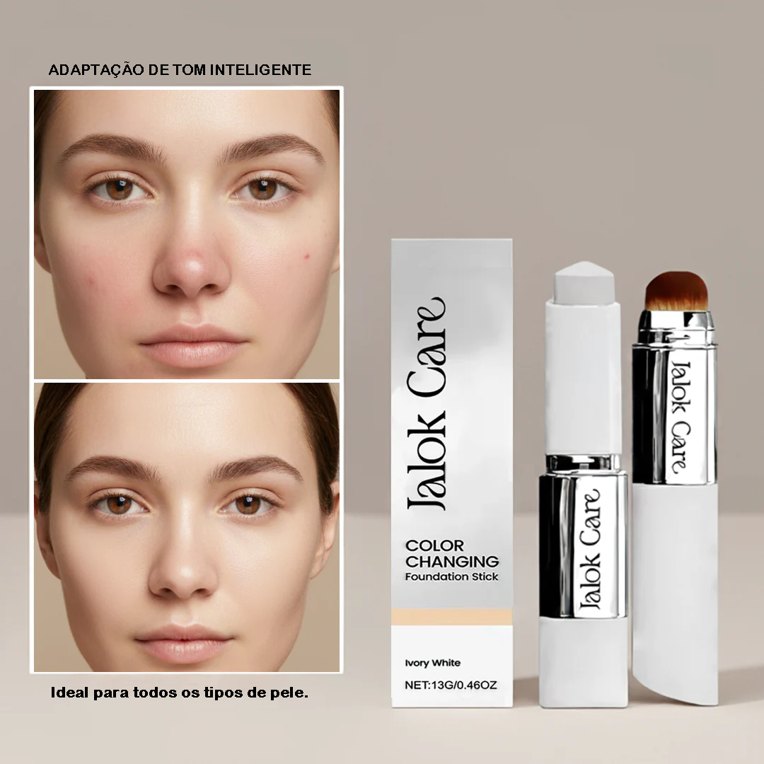 Jalok Care Stick de Base 2-em-1 com Mudança de Cor